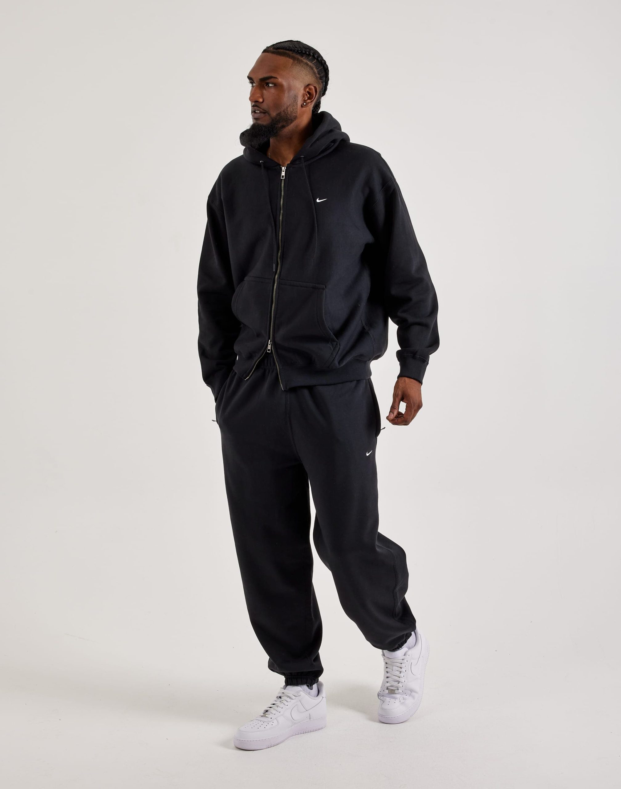 Nike Solo Swoosh Fleece Sweatpants - Image 5