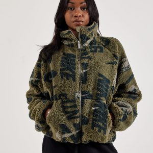Nike Full-Zip Sherpa Fleece Jacket