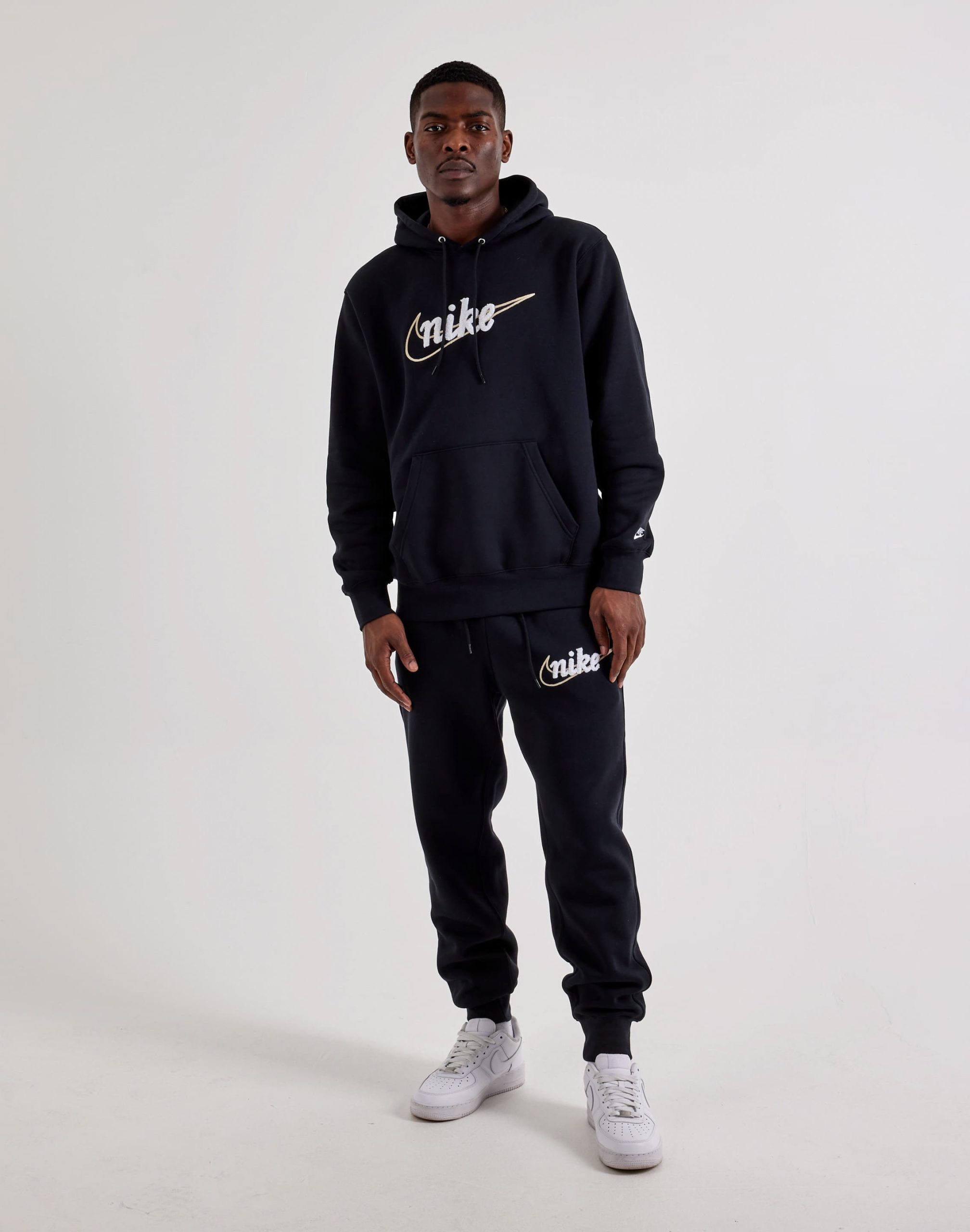 Nike Script Logo Pullover Hoodie - Image 4