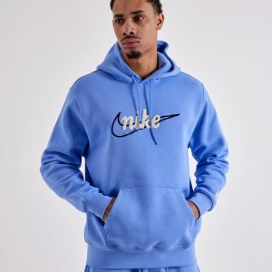 Nike Embroidered Swoosh Fleece Hoodie