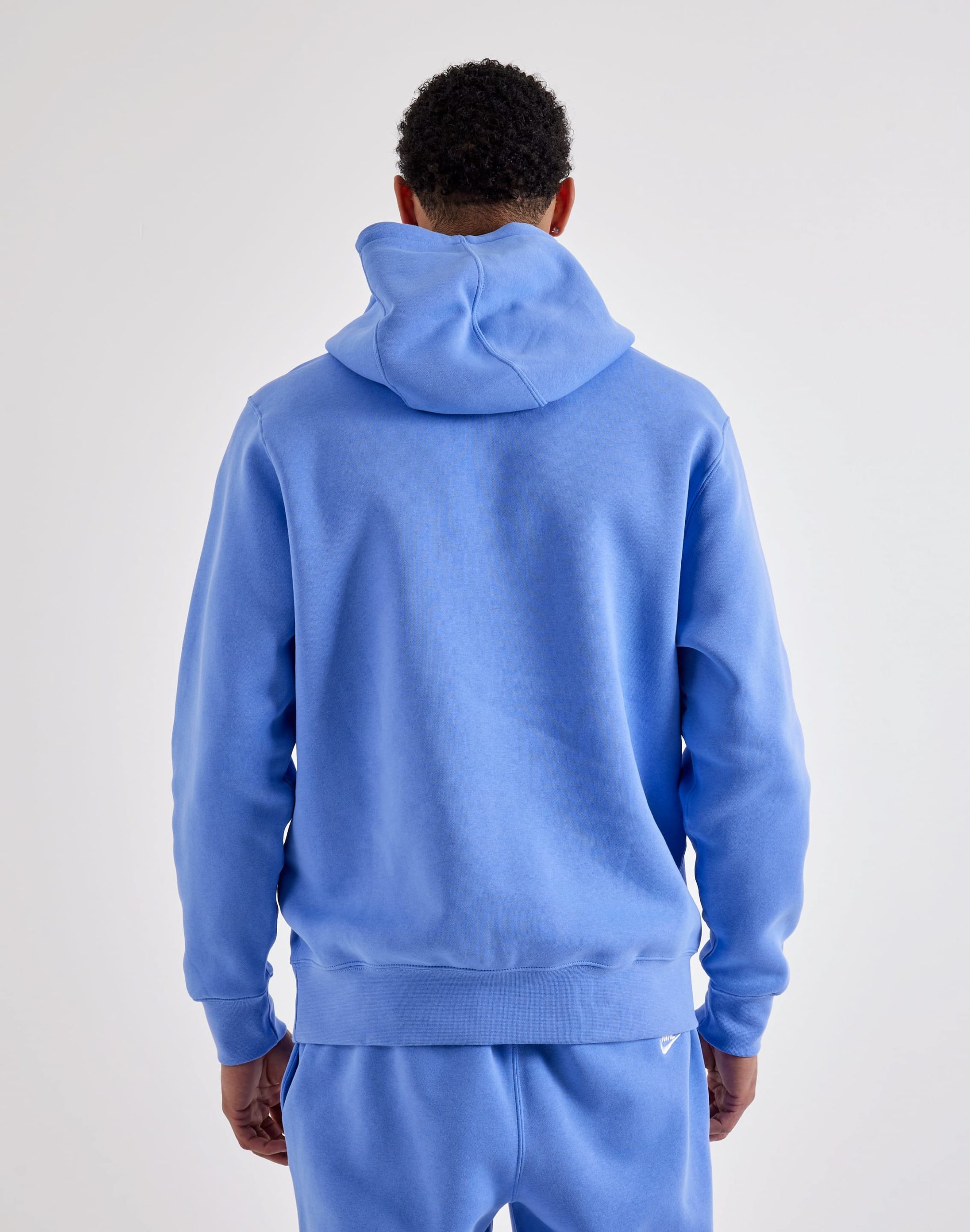 Nike Embroidered Swoosh Fleece Hoodie - Image 2
