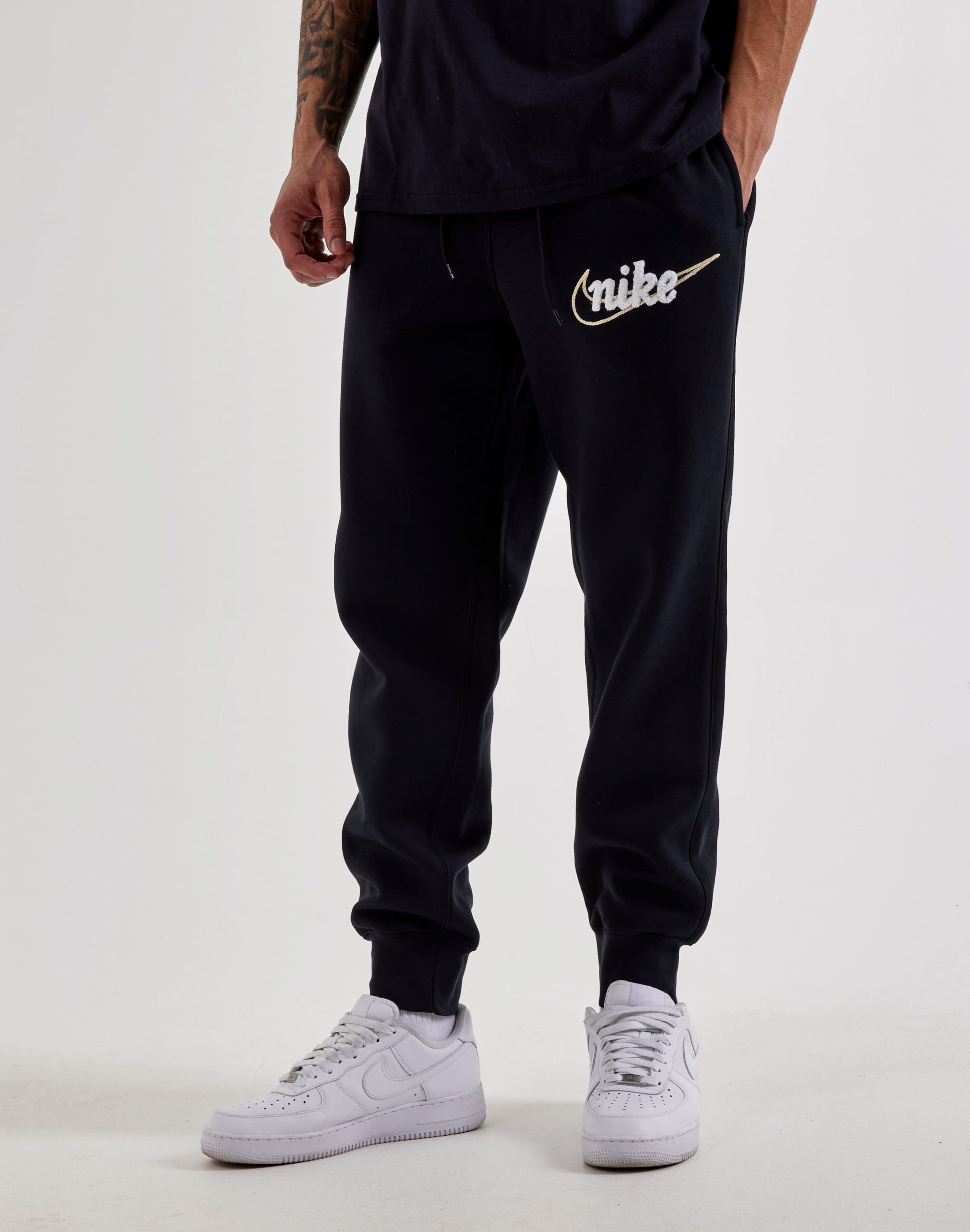 Nike Embroidered Script Fleece Joggers