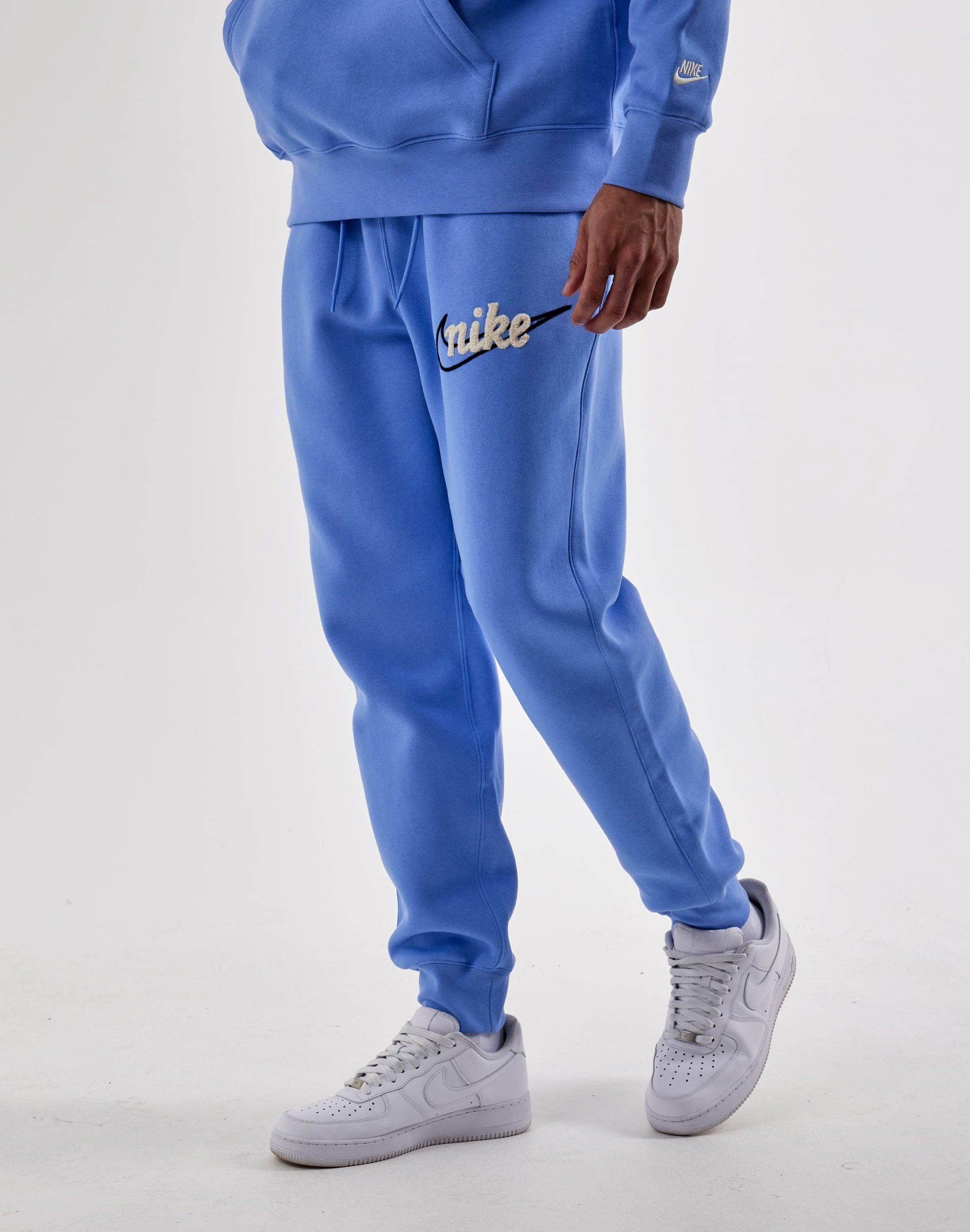 Nike Embroidered Script Fleece Joggers - Image 2