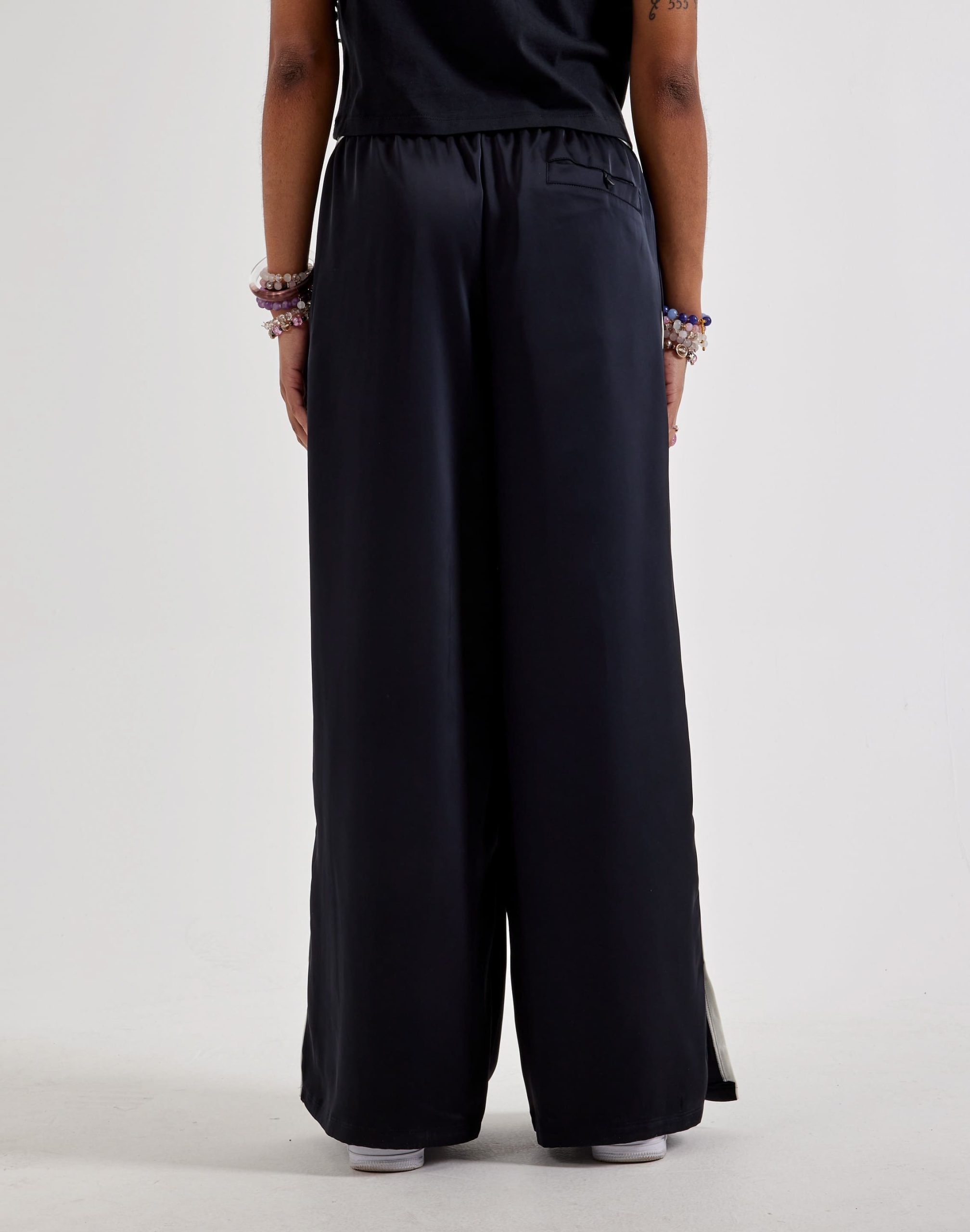 Nike Sportswear Loose Mid-Rise Satin Pants - Image 3