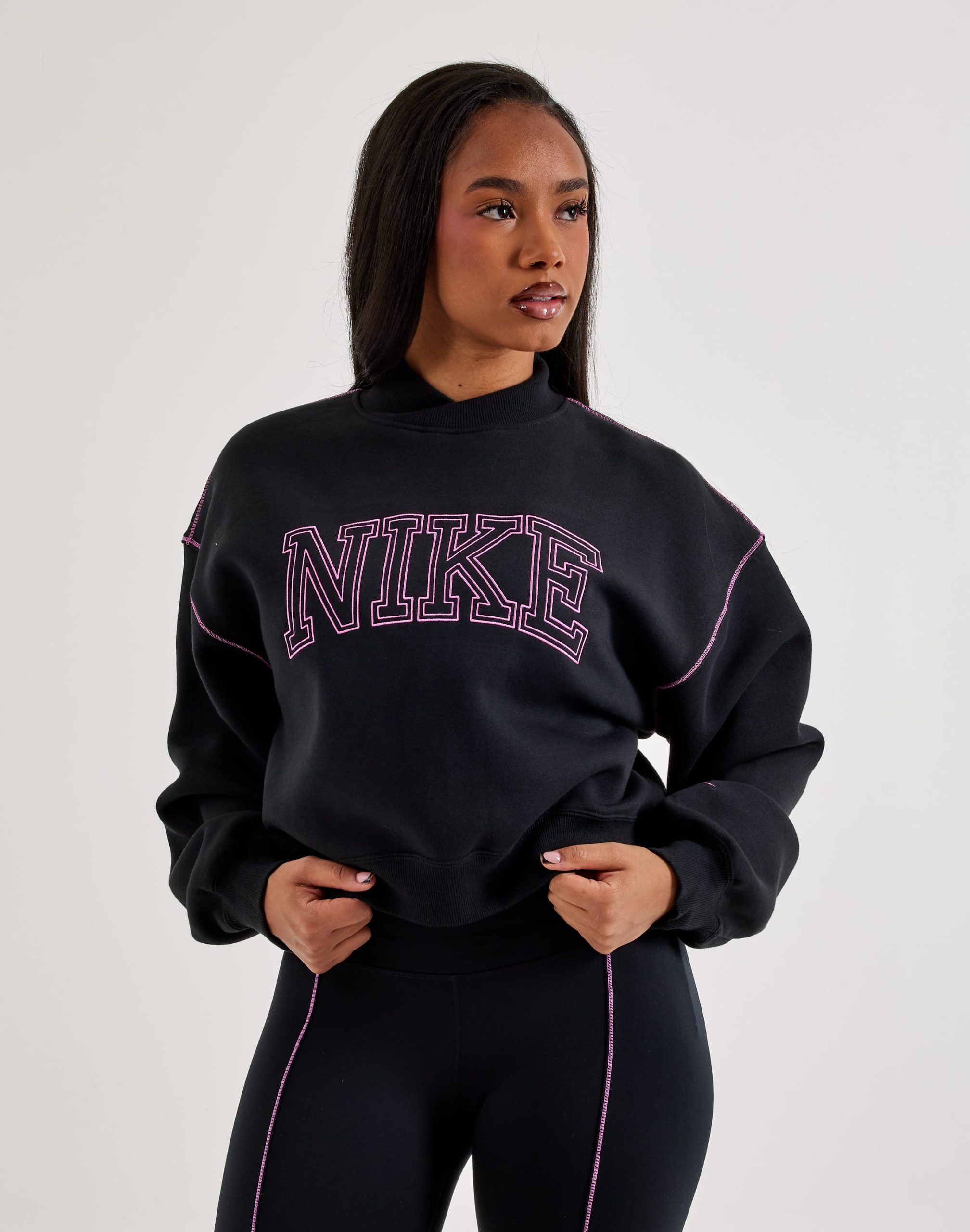 Nike Phoenix Fleece Mock Neck Sweatshirt