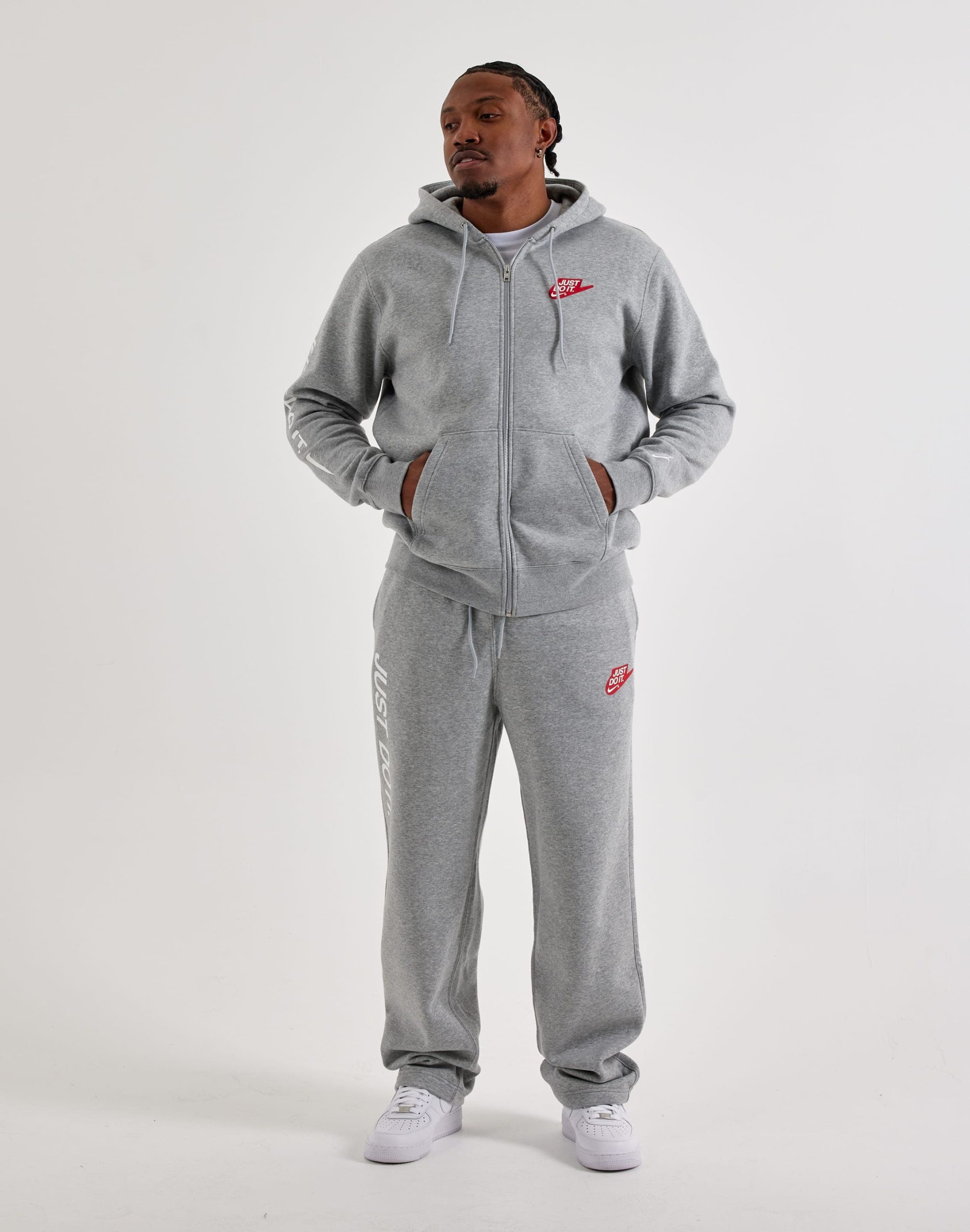 Nike Club Fleece Full-Zip Hoodie - Image 4