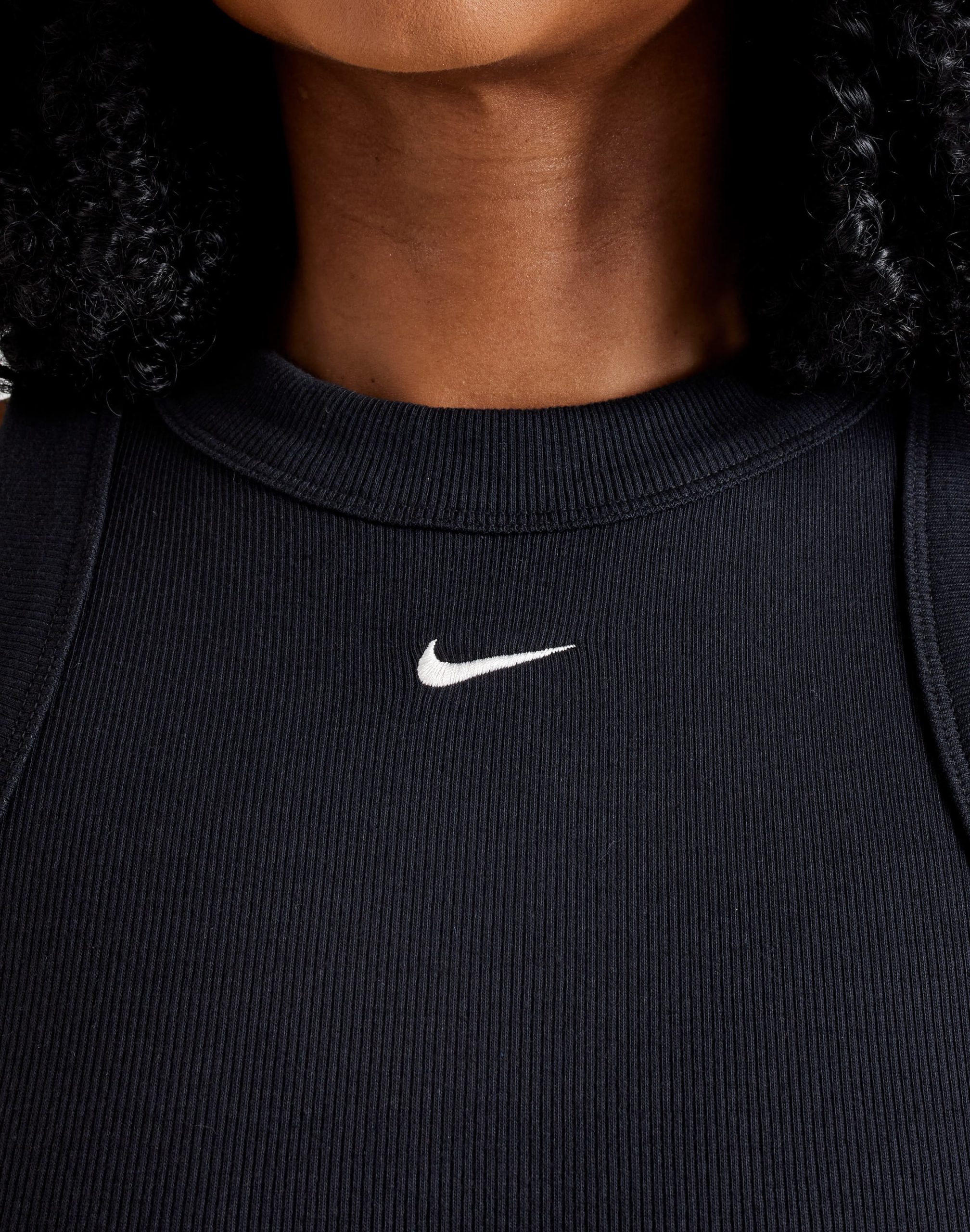 Nike Chill Knit Ribbed Tank Dress - Image 3
