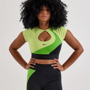 Nike Pro Sculpt Padded Short-Sleeve Sports Bra