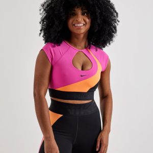 Nike Pro Sculpt Padded Short-Sleeve Sports Bra