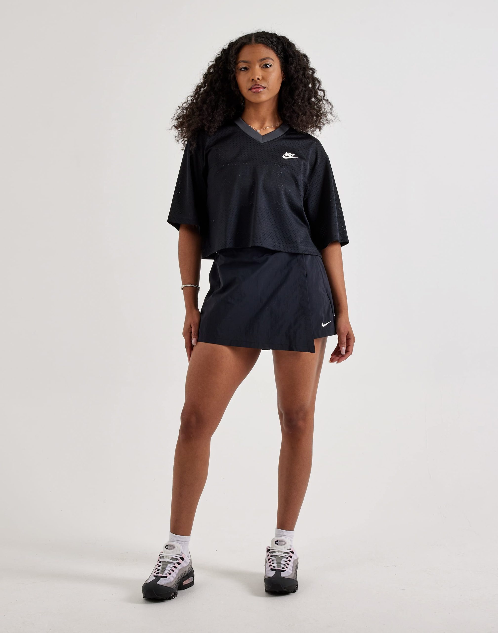 Nike Heritage Festival Cropped Mesh Jersey - Image 4