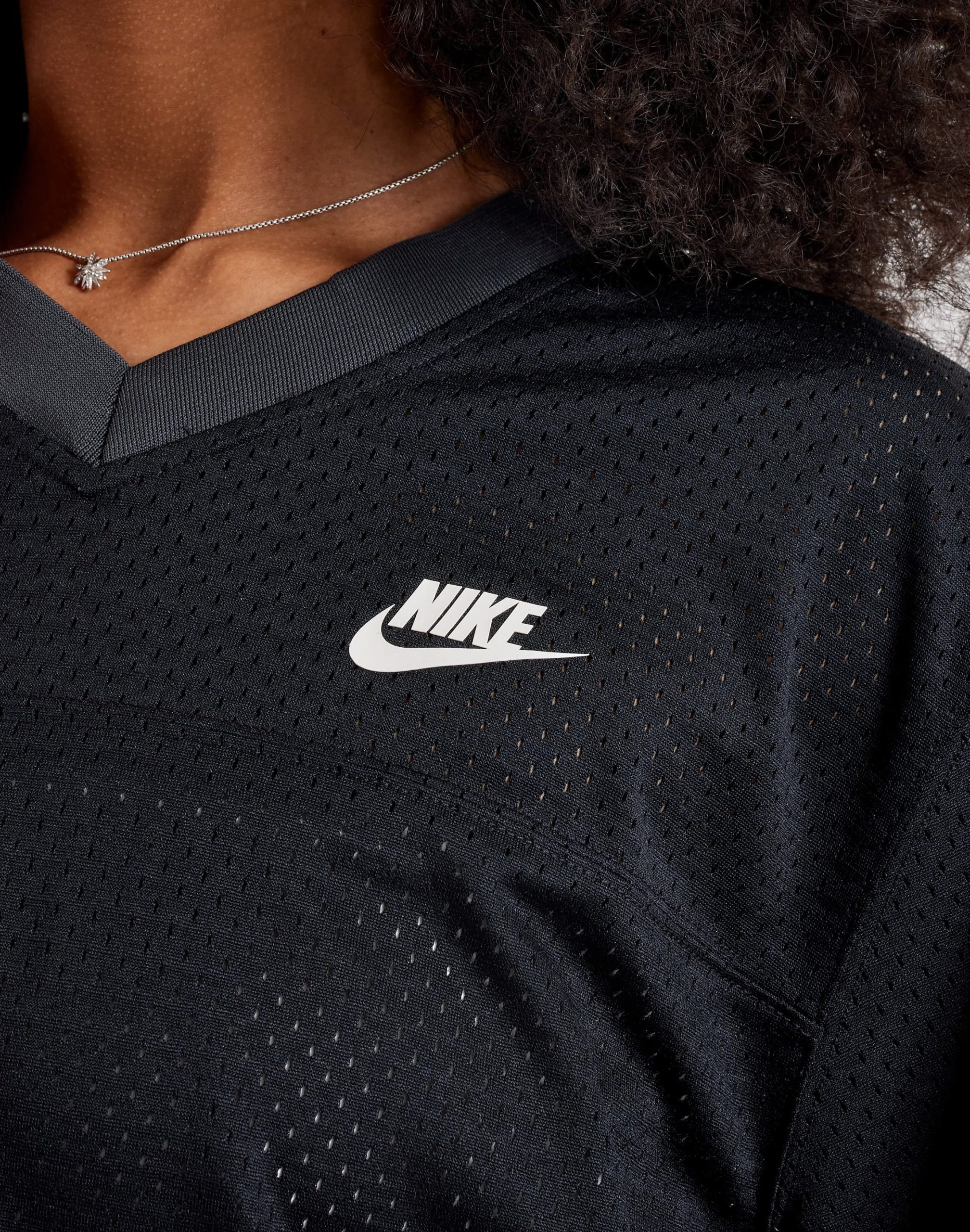 Nike Heritage Festival Cropped Mesh Jersey - Image 3