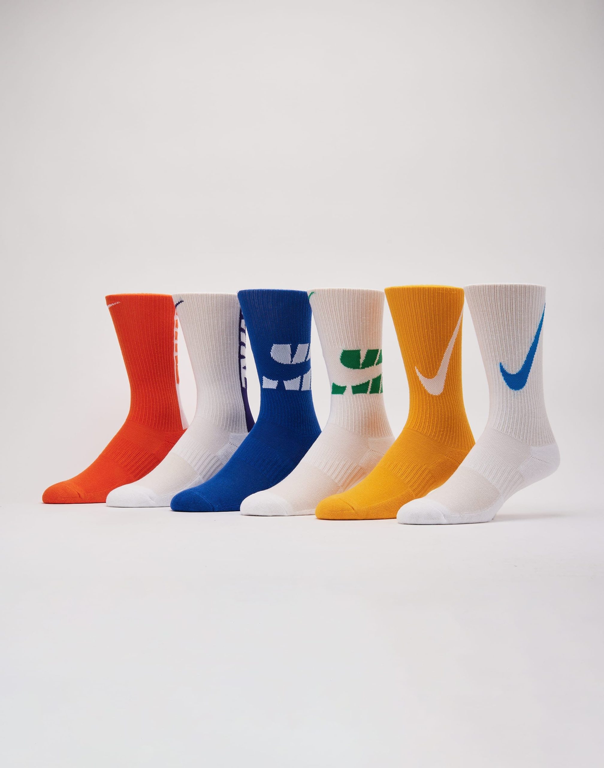 Nike Everyday Cushioned Crew Socks 6-Pack Grade-School