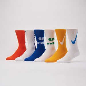 Nike Everyday Cushioned Crew Socks 6-Pack Grade-School