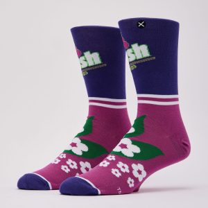 Odd Sox Crush Grape Crew Socks