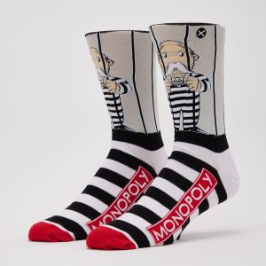 Odd Sox Monopoly Jail Crew Socks