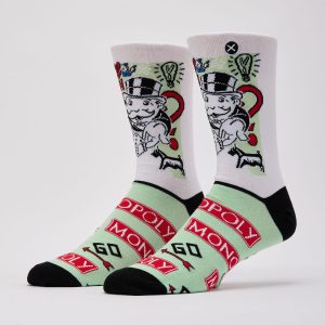 Odd Sox Monopoly Roll With It Crew Socks