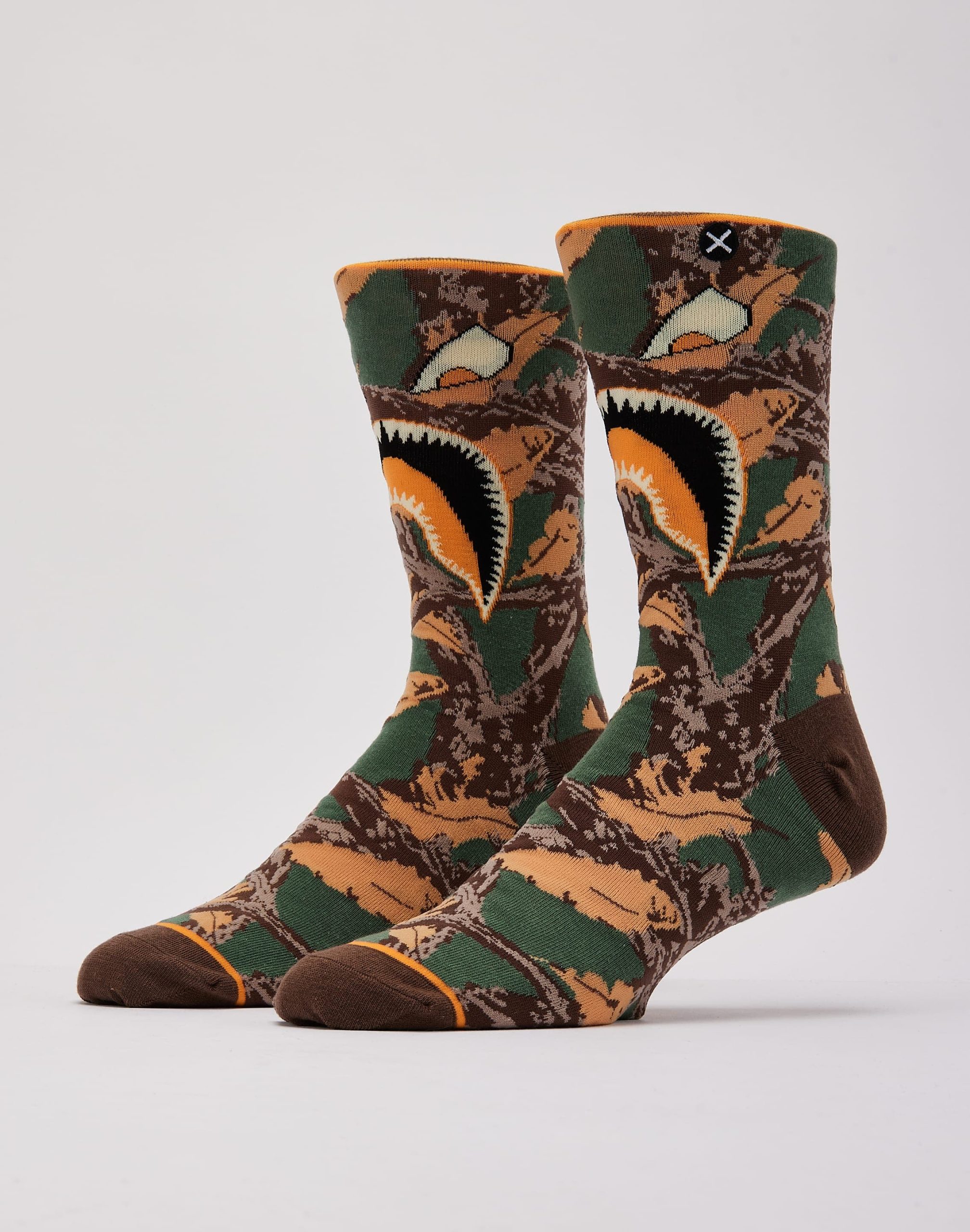 Odd Sox Warplane Camo Crew Socks