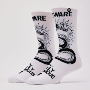 Odd Sox Beware Of Snakes Crew Socks