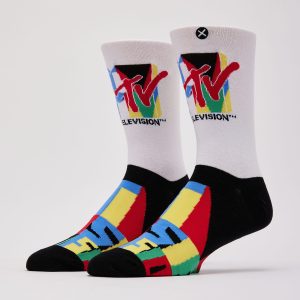 Odd Sox MTV Cutouts Crew Socks