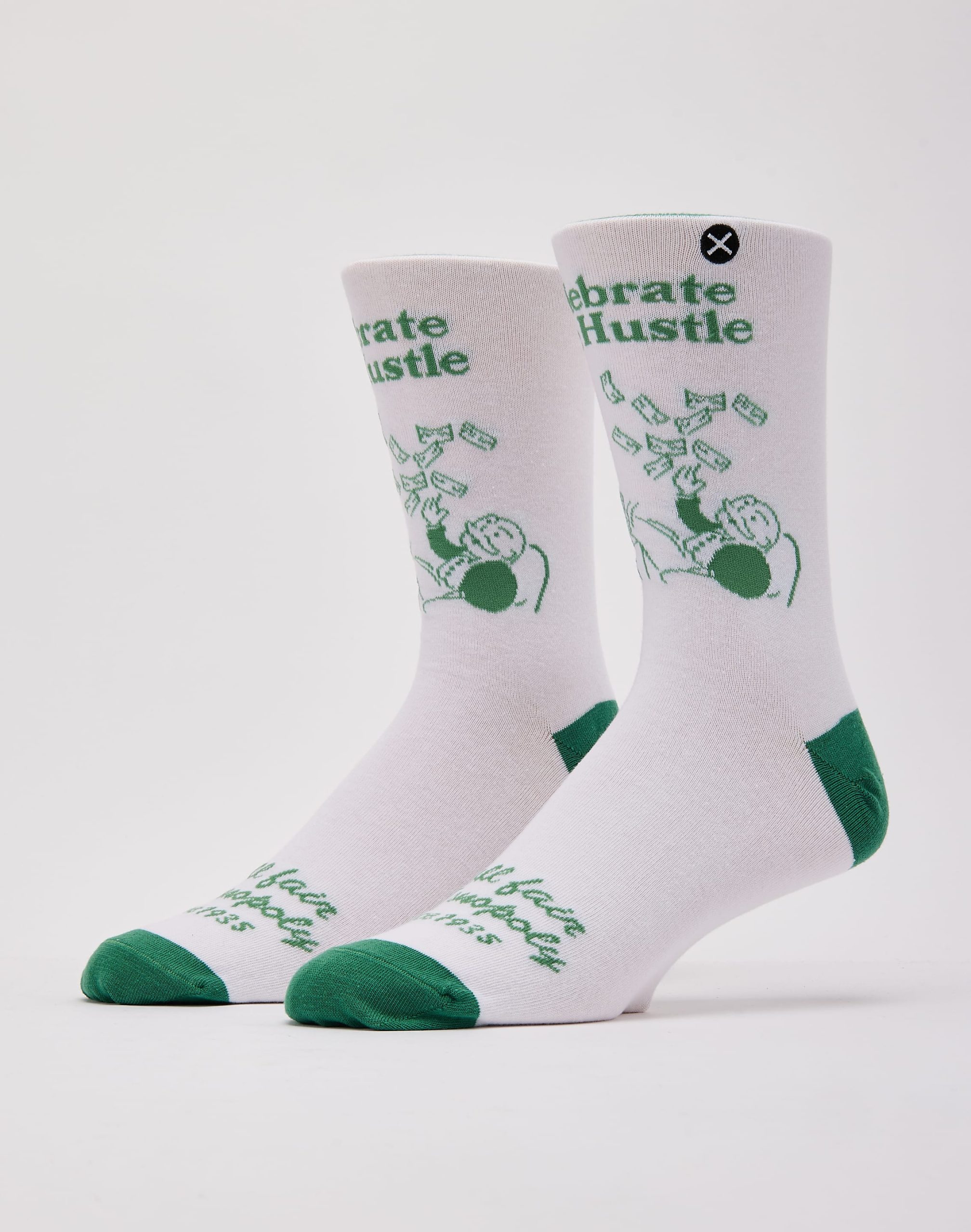Odd Sox Monopoly Celebrate The Hustle Crew Socks