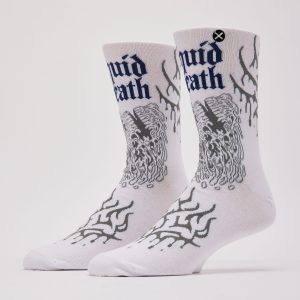Odd Sox Liquid Death Tribal Crew Socks