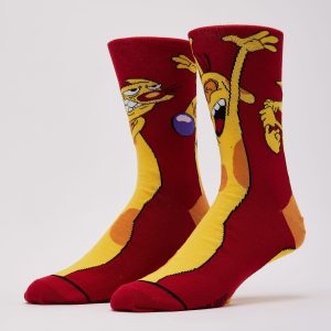Odd Sox CatDog Crew Socks
