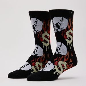 Odd Sox Burned By Money Crew Socks