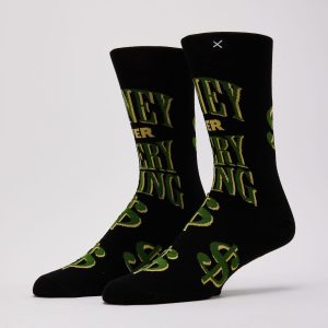 Odd Sox Money Over Everything Crew Socks