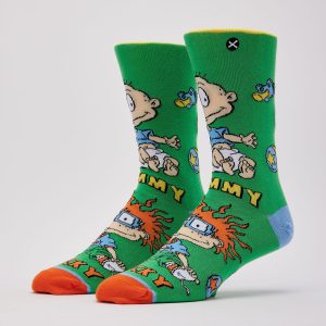Odd Sox Rugrats Tommy & Chuckie Crew Socks