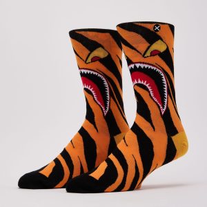 Odd Sox Warplane Tiger Crew Socks