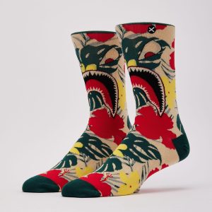 Odd Sox Warplane Tropics Crew Socks