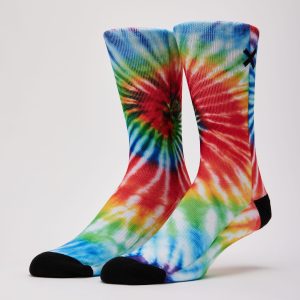 Odd Sox Tied & Dyed Crew Socks