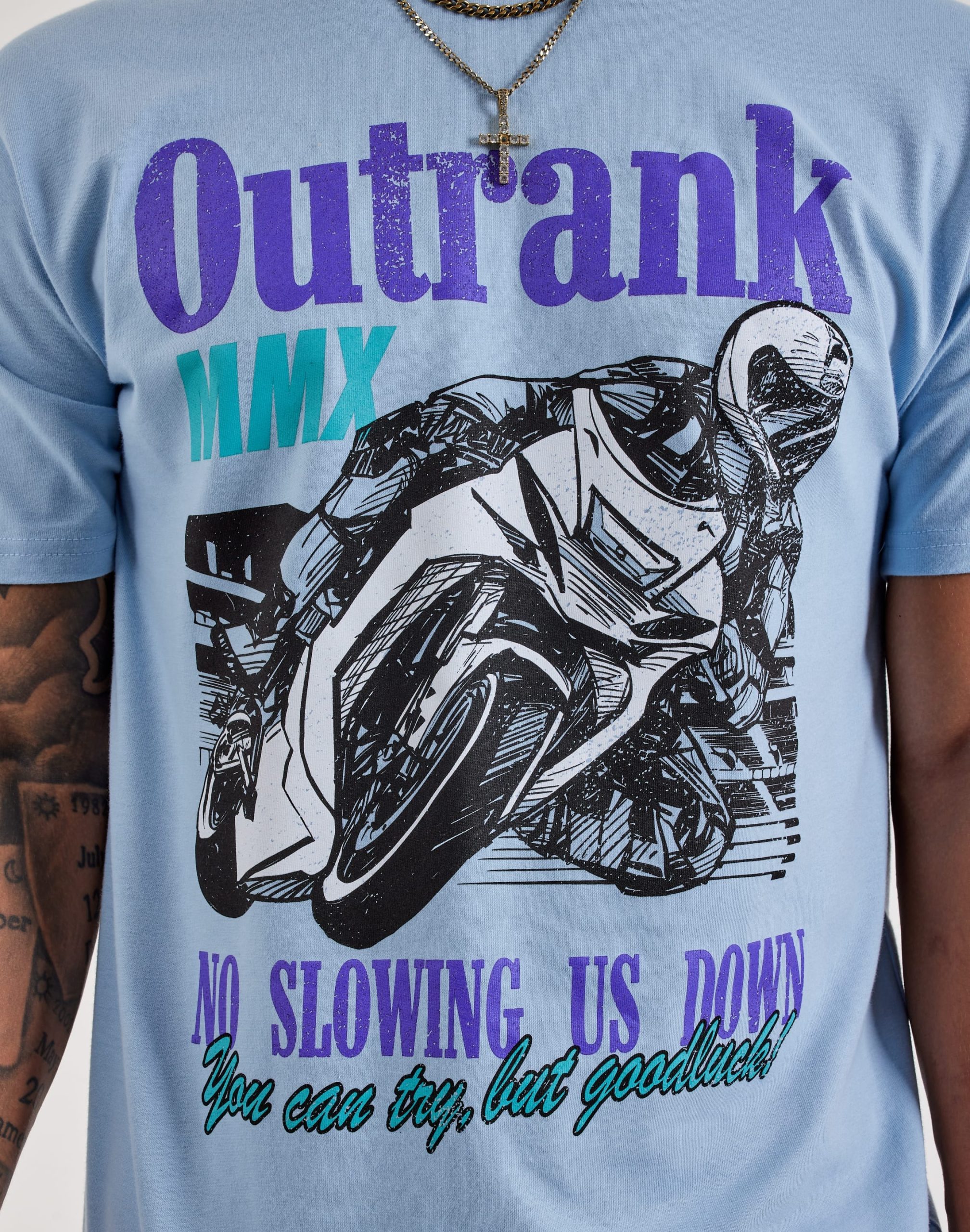 Outrank No Slowing Us Down Tee - Image 2
