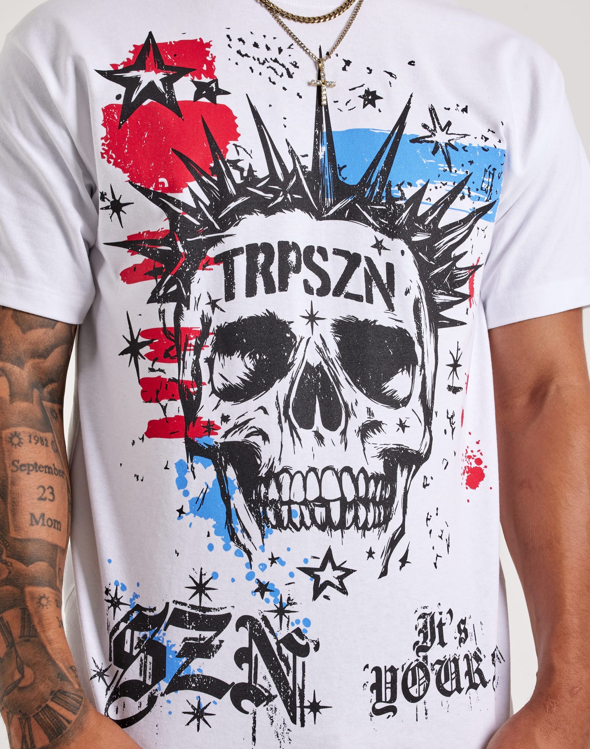 Trap SZN Skull Tee - Image 2