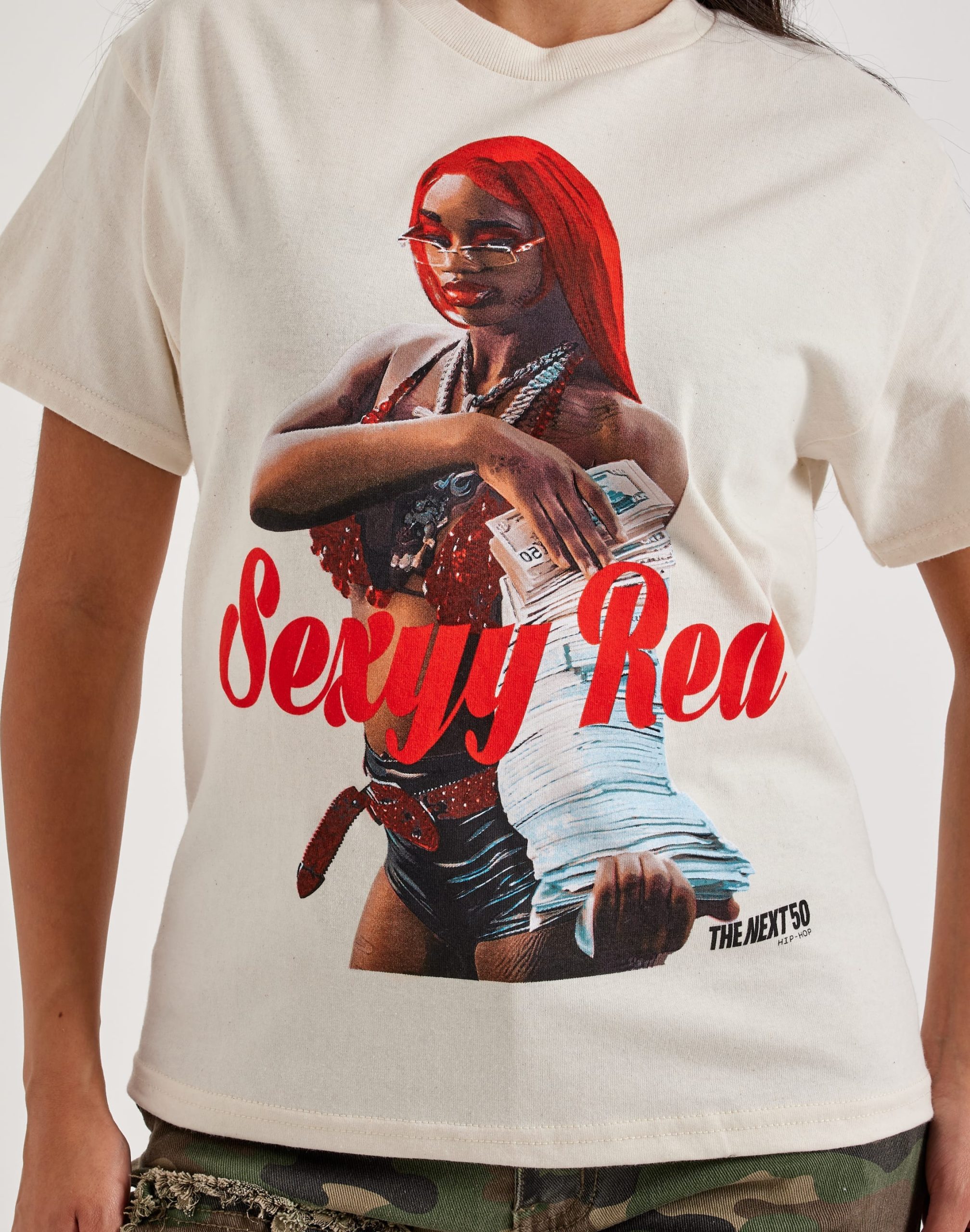 Philcos Sexyy Red Cropped Tee - Image 2