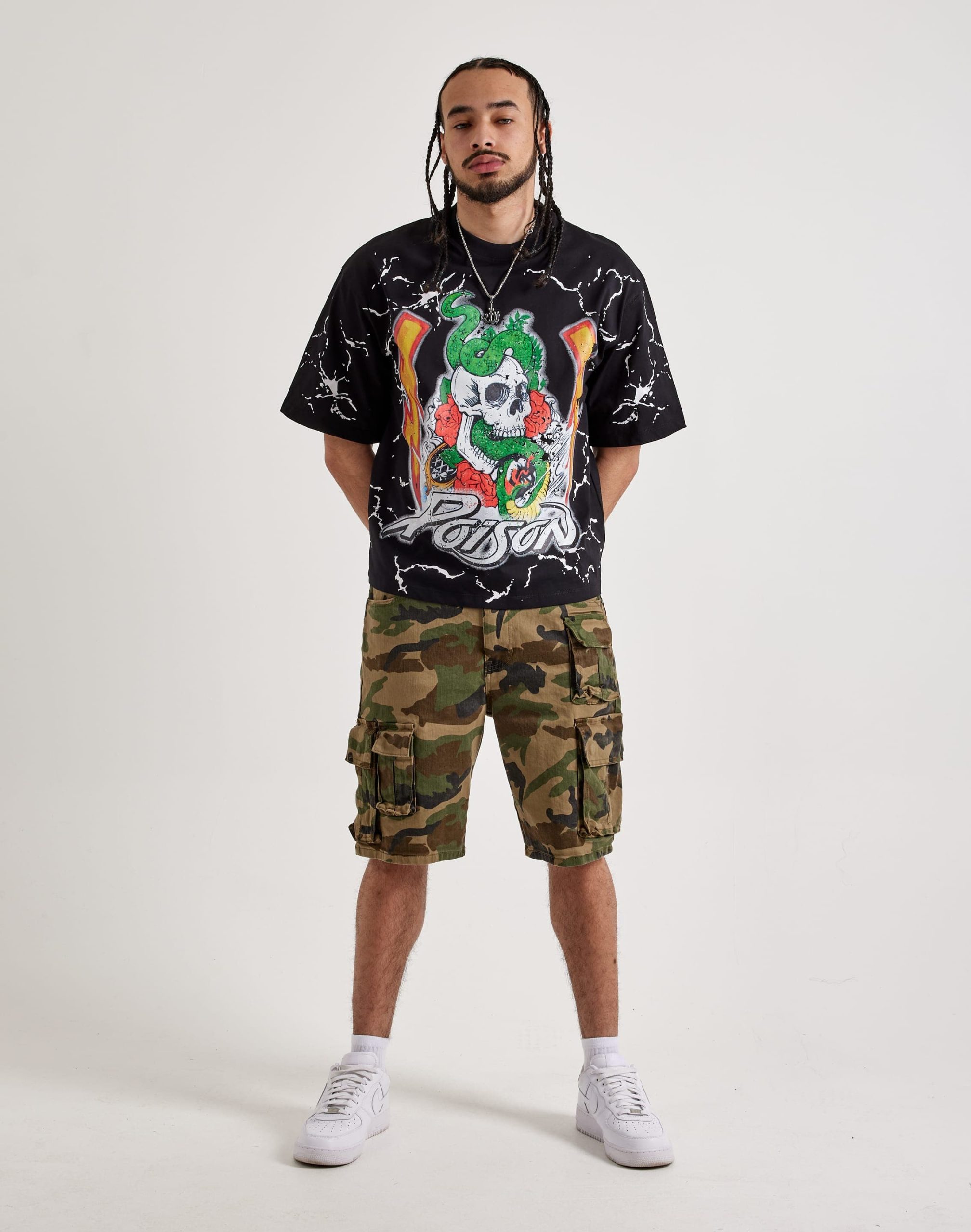 Central Mills Poison Cropped Tee - Image 4