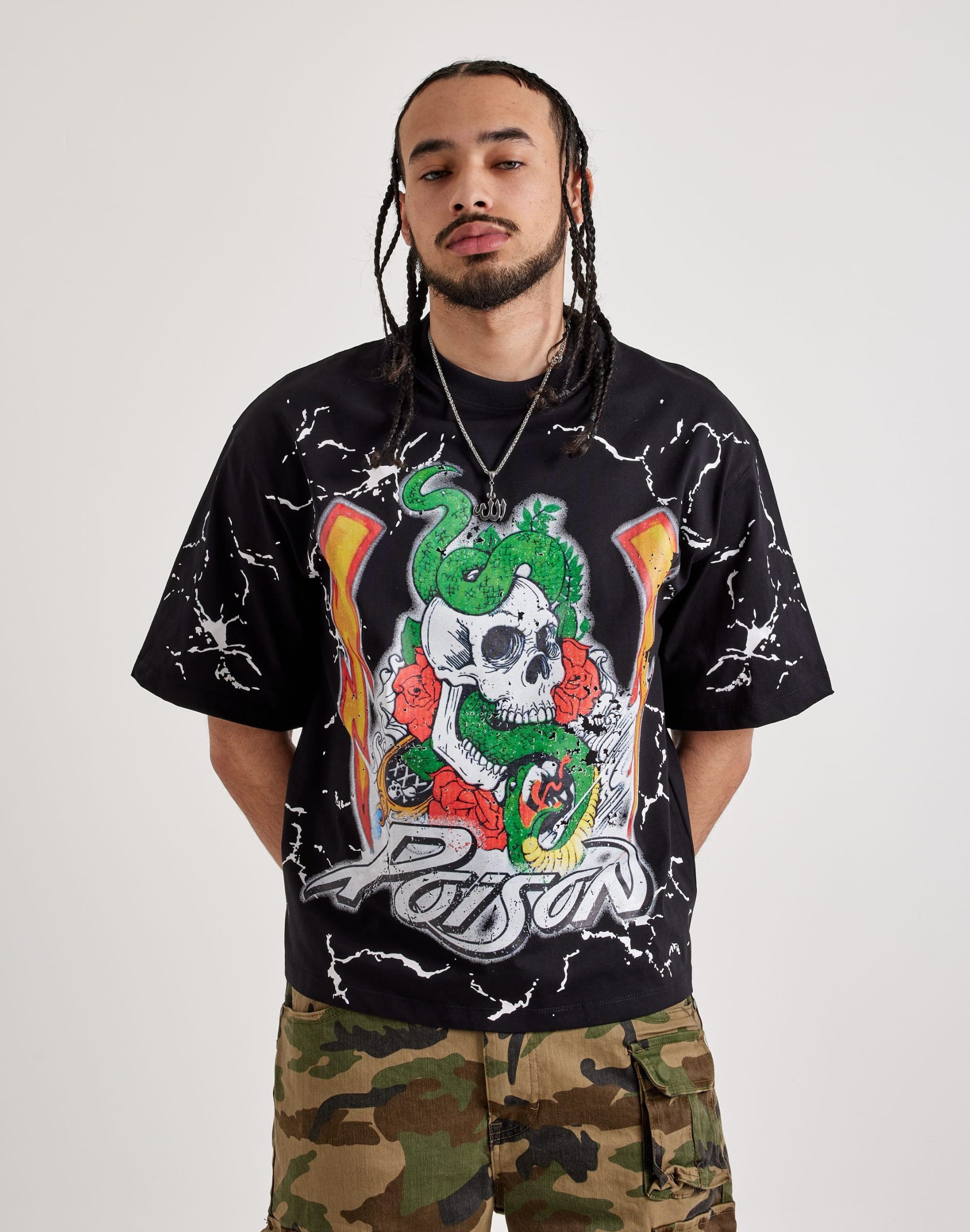 Central Mills Poison Cropped Tee