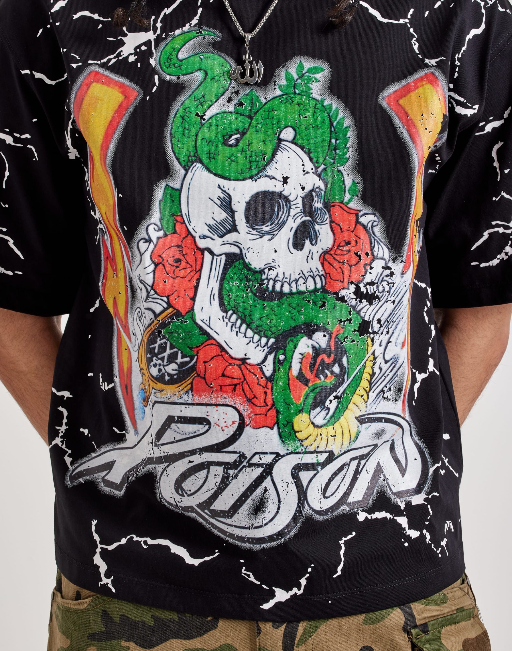 Central Mills Poison Cropped Tee - Image 2