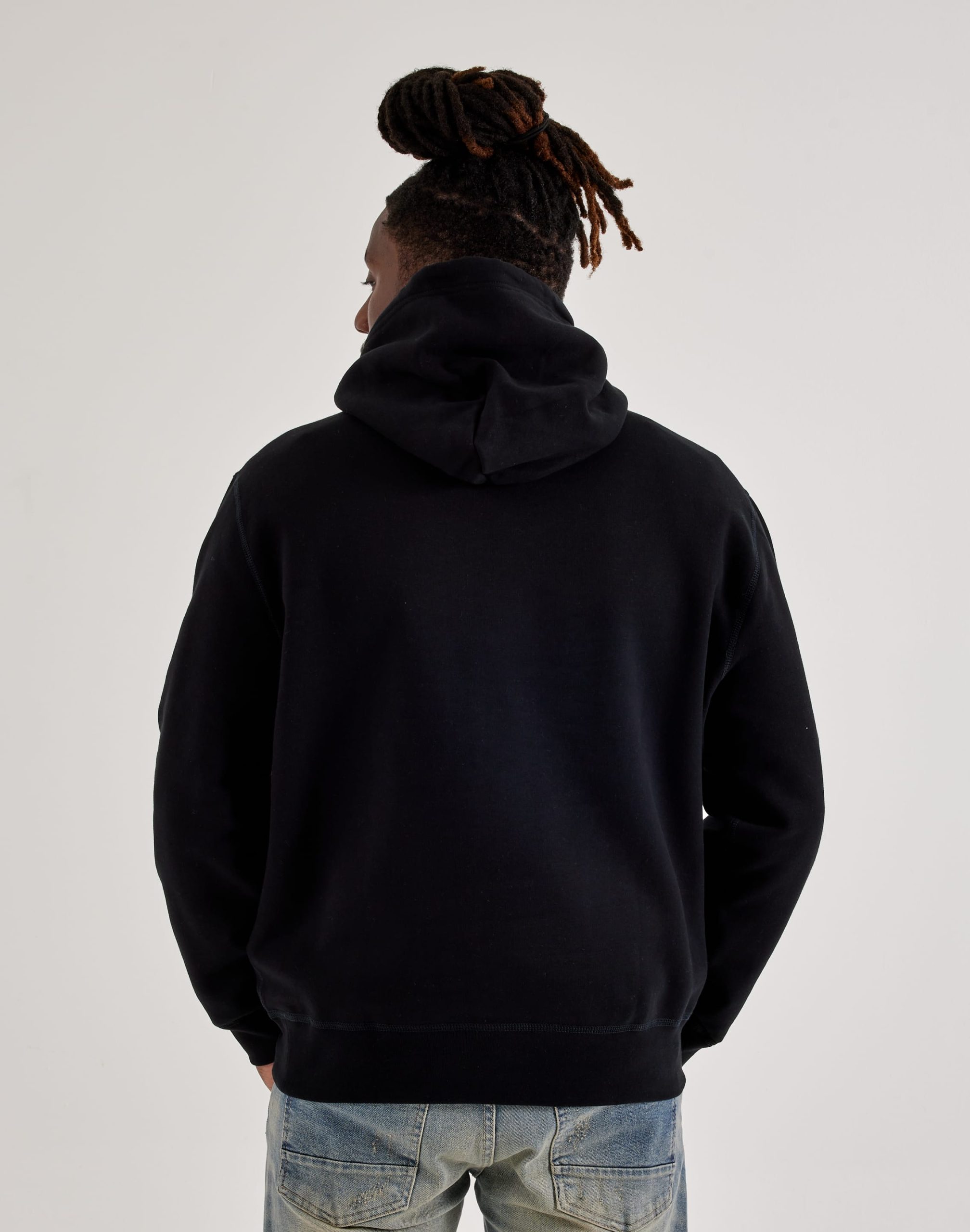Polo Ralph Lauren Plaid Logo Fleece Pullover Hoodie - Image 4