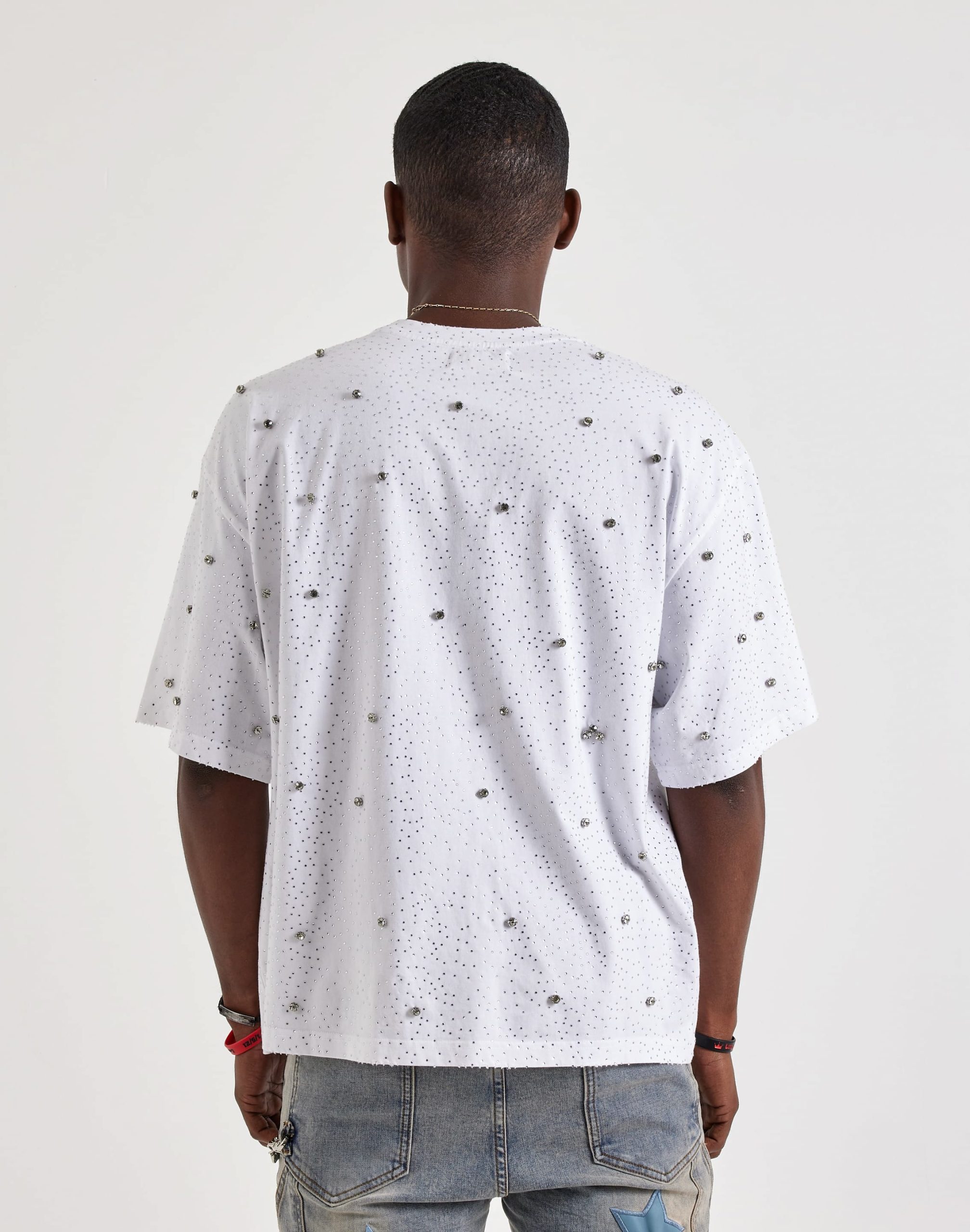 Preme Diamond Rhinestone Tee - Image 3