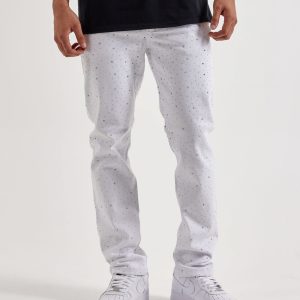 Preme Gemstone Slim Denim Jeans
