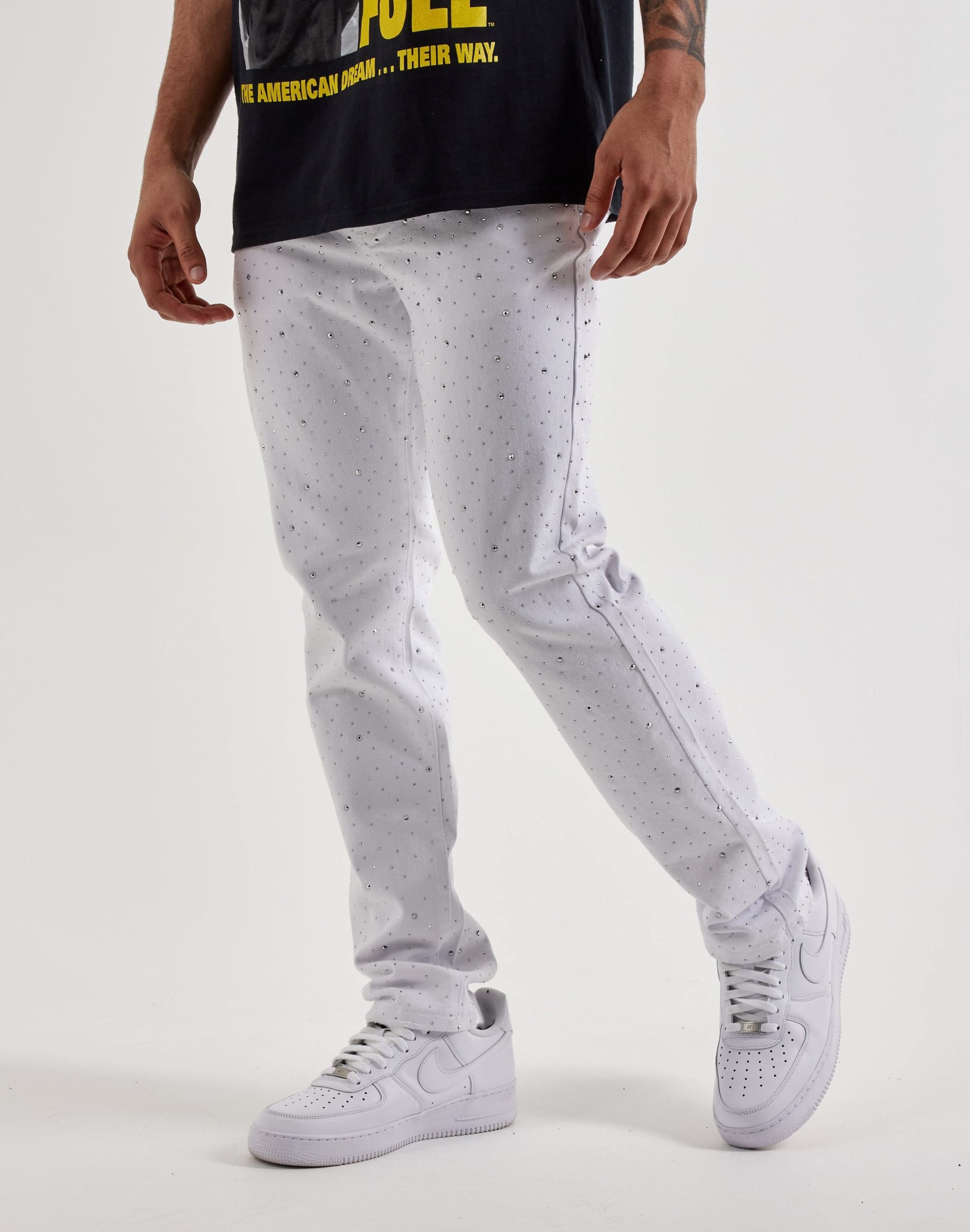 Preme Gemstone Slim Denim Jeans - Image 2