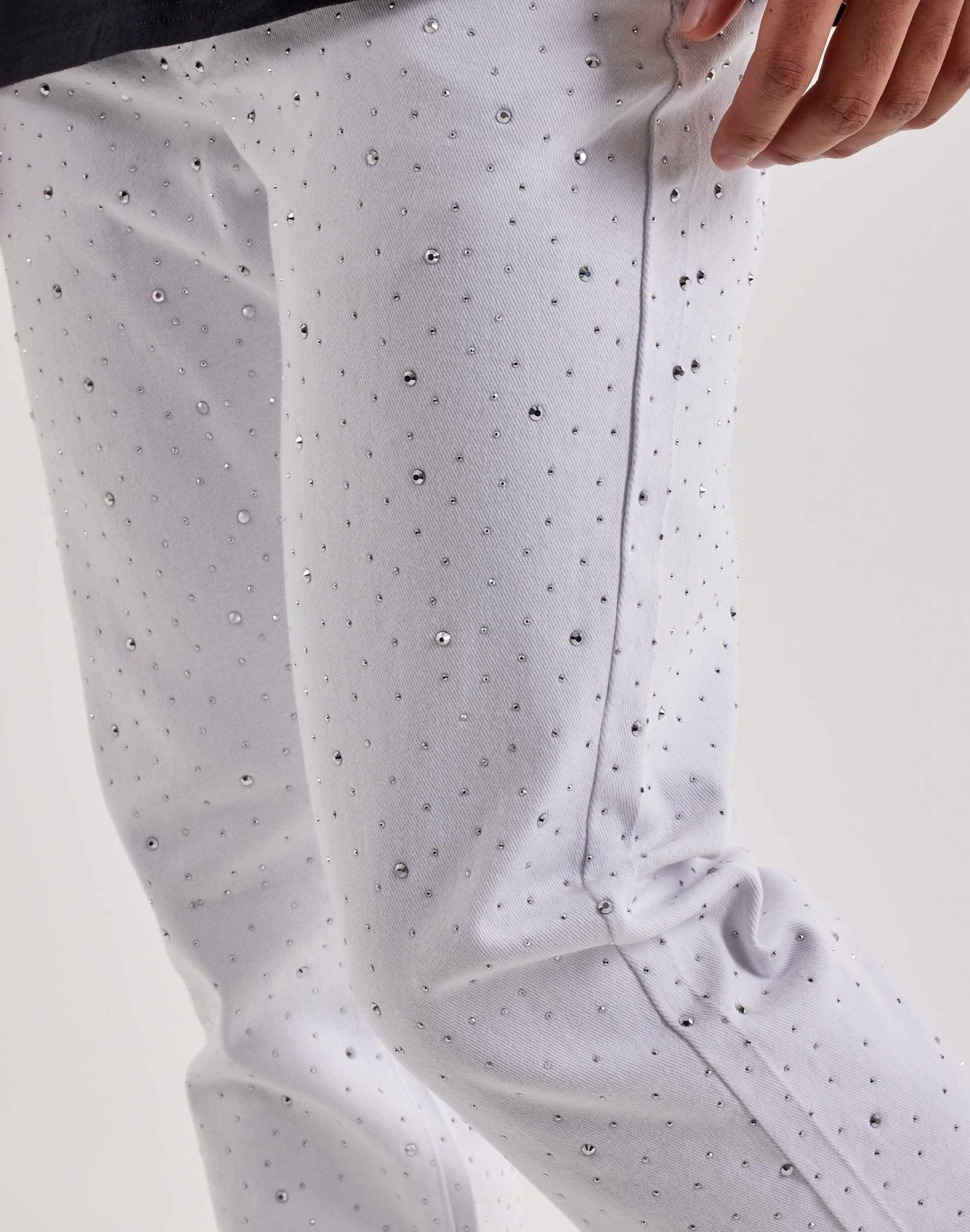 Preme Gemstone Slim Denim Jeans - Image 3