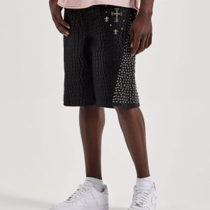 Preme PU Croc Cross Shorts