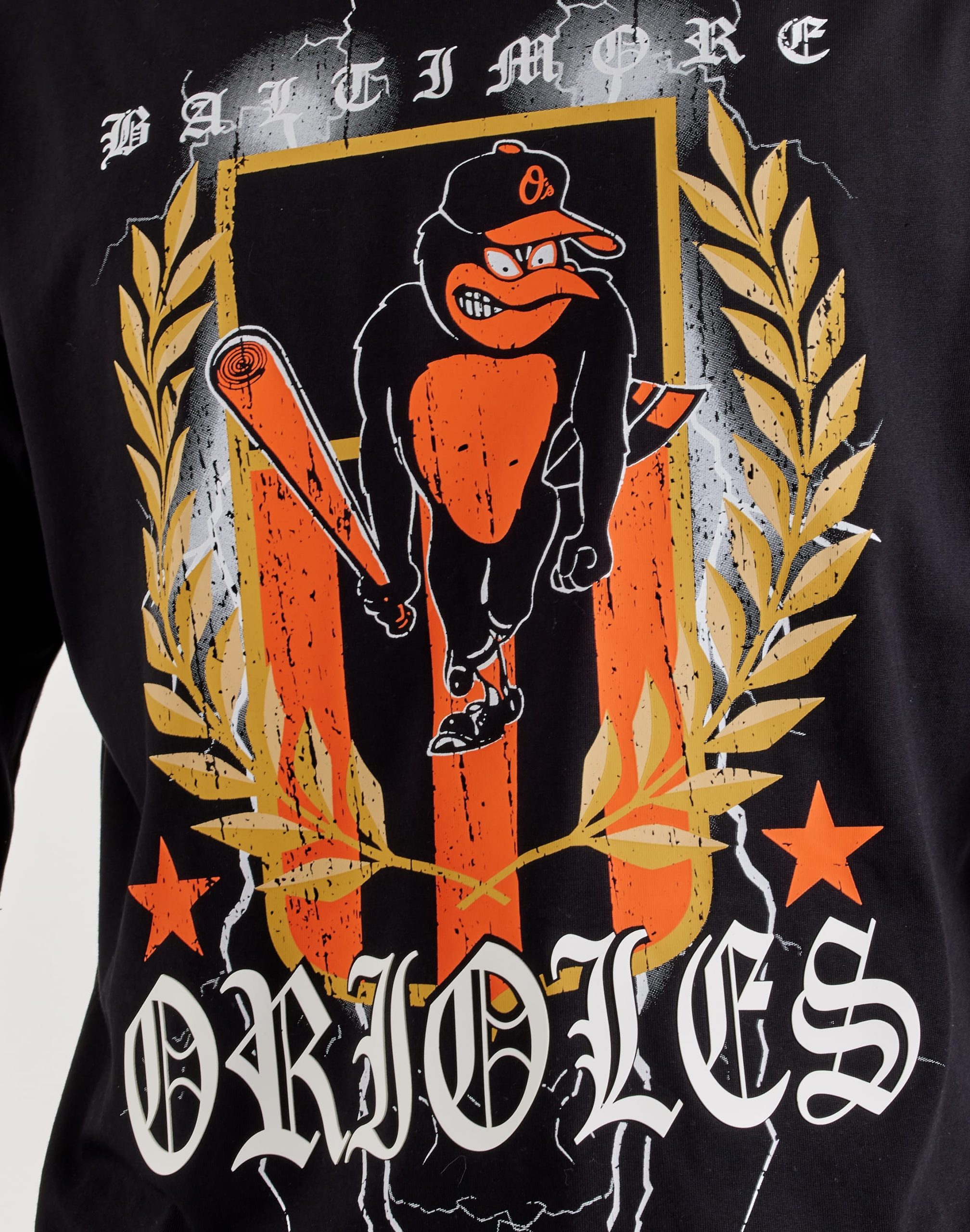 Pro Standard MLB Baltimore Orioles Crest Tee - Image 2