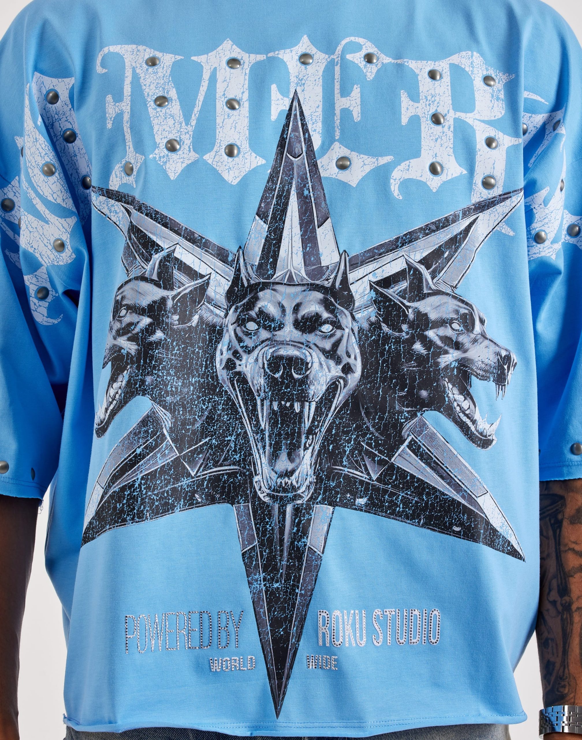 Roku Studio No Mercy Tee - Image 3