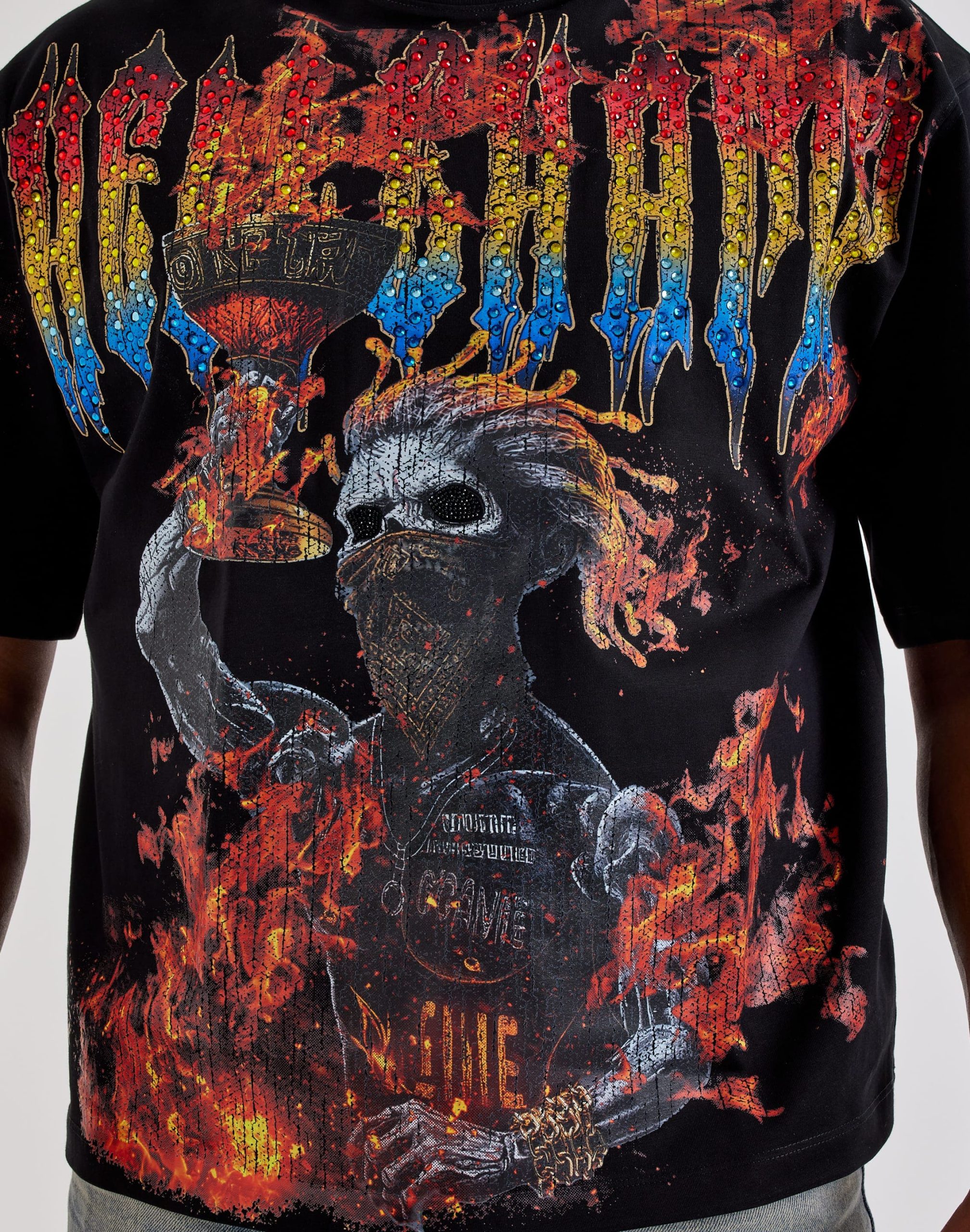 Roku Studio Earned In Chaos Cropped Tee - Image 3