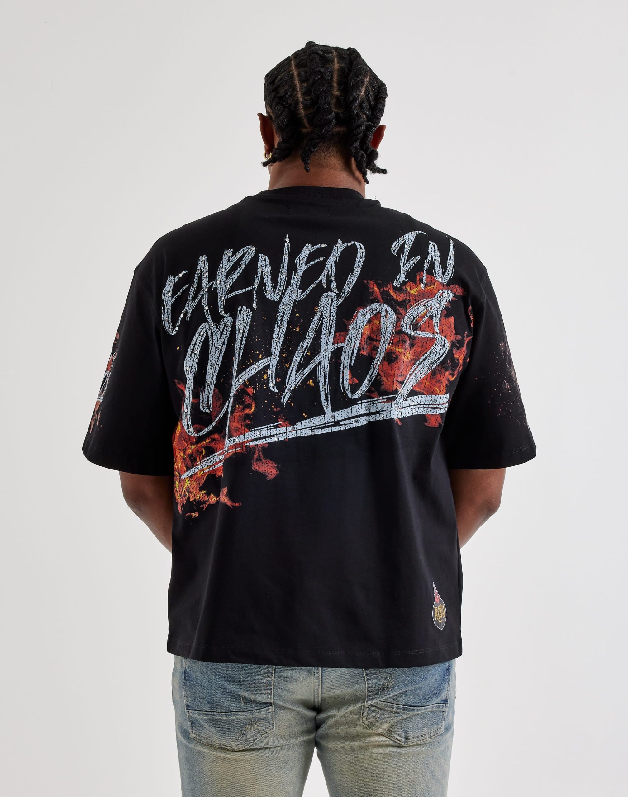 Roku Studio Earned In Chaos Cropped Tee - Image 2