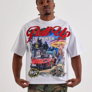 Roku Studio Pull Up Cropped Tee