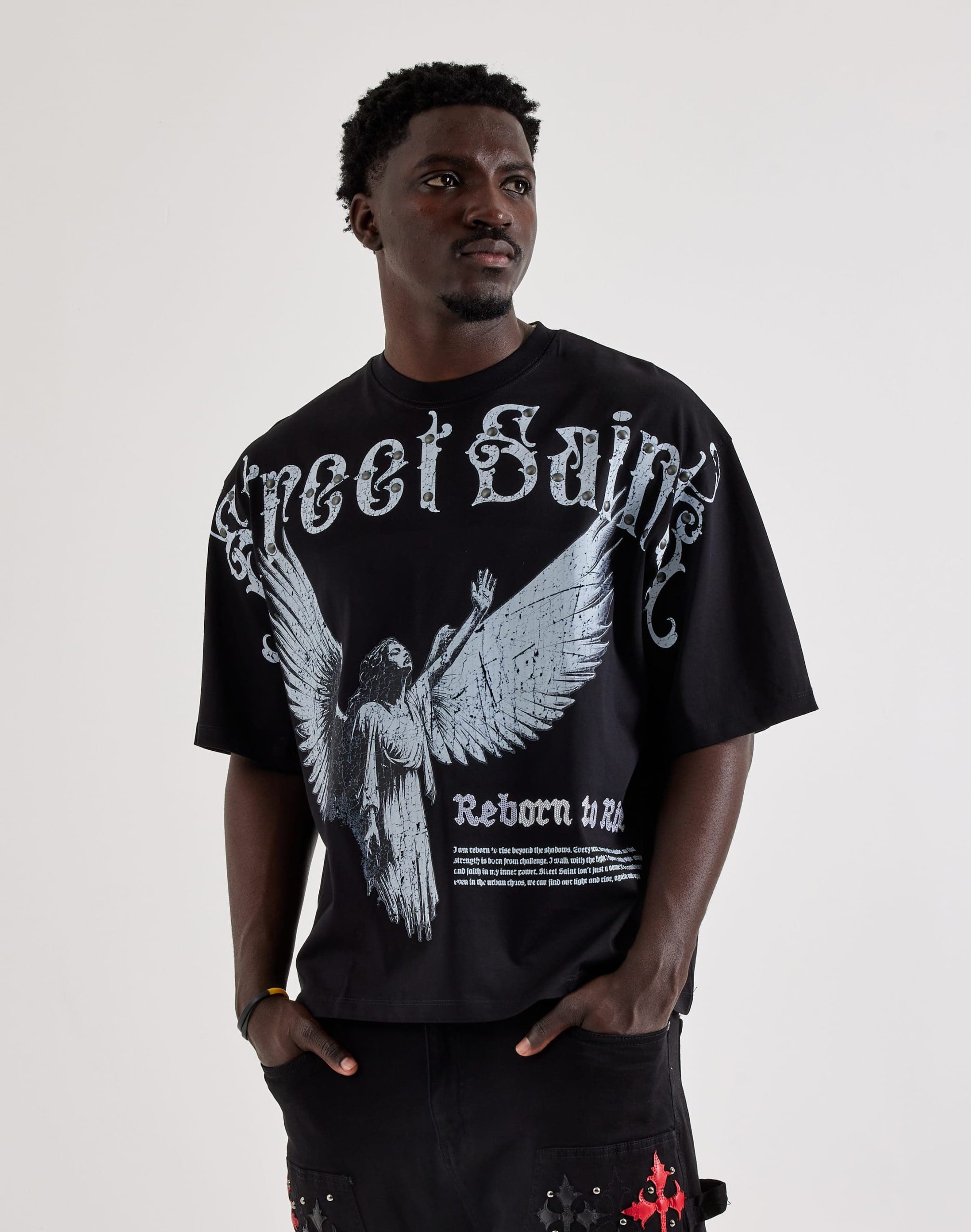 Roku Studio Faith Over Fear Cropped Tee